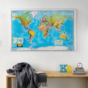 Verdenskort og Europakort